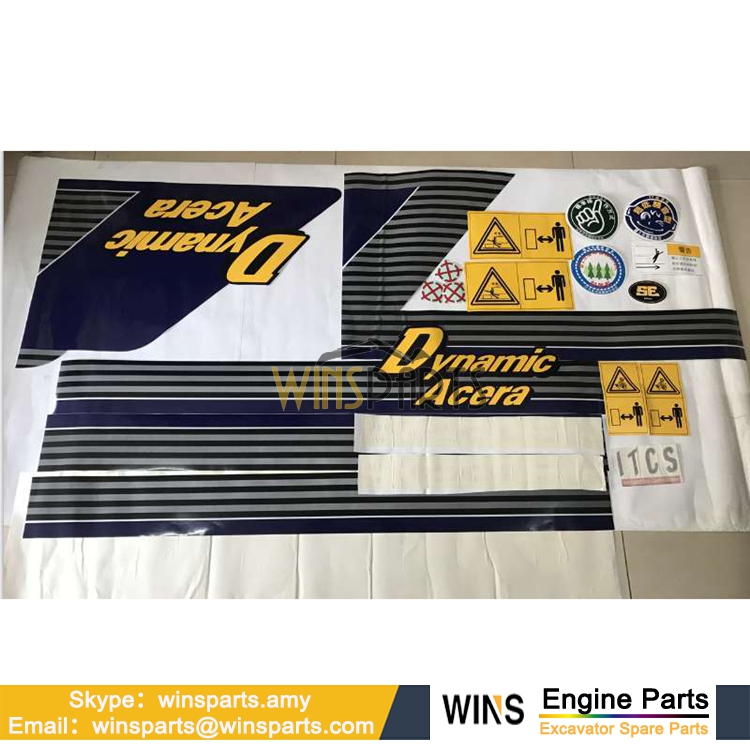 神钢SK250 SK330 SK350 SK460挖掘机贴纸