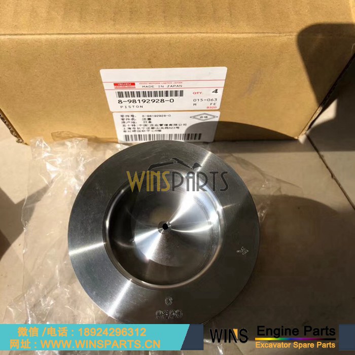 8-98192928-0 8981929280 五十铃 4JJ1 发动机活塞 