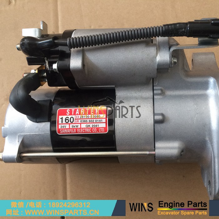 28100-E0080 VH28100E0080 日本原装 J05E J08E启动马达