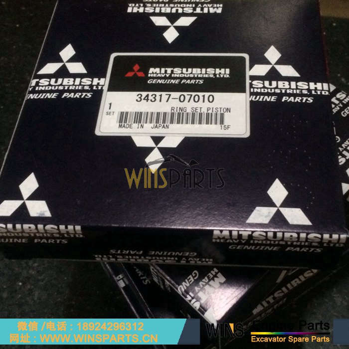 VA3431707010 34317-07010 卡特 S6K S4K 发动机活塞环 