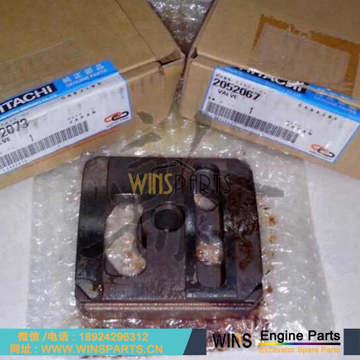 2052067 2052073 日立 HPV118液压泵 缸体 平面 配流盘 