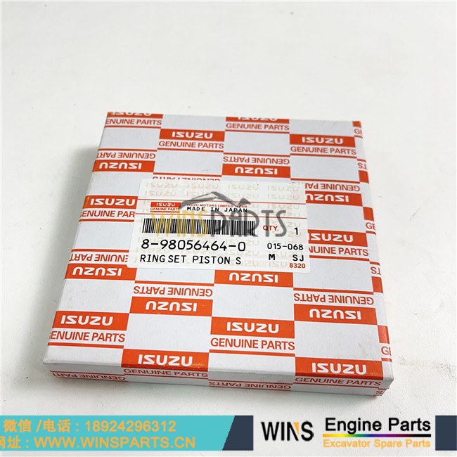 8-98056464-0 8980564640 五十铃 6UZ1 发动机 活塞环