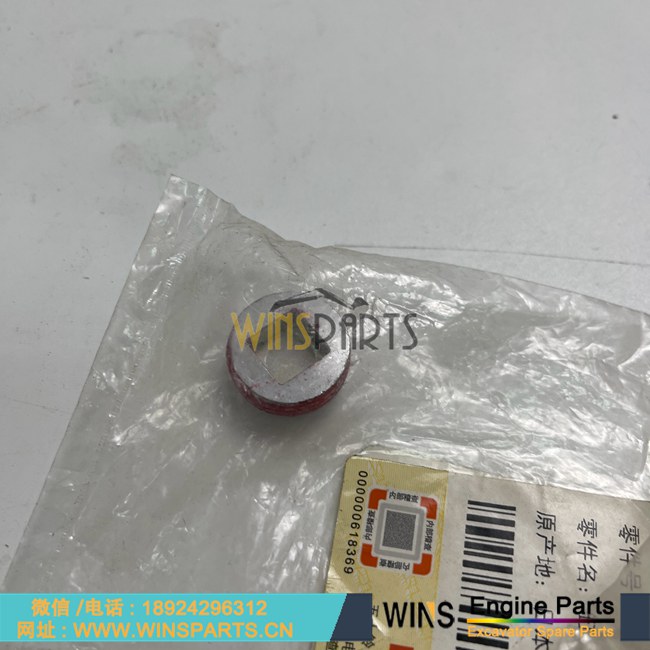 1-09605068-1 1096050681 原装 五十铃 发动机 缸体 堵头 油塞 