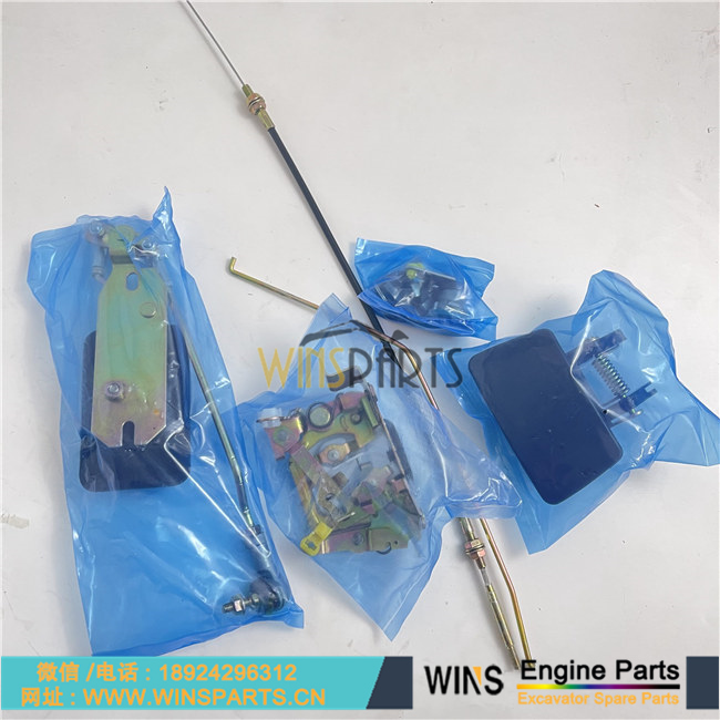 4369634 日立驾驶室门锁总成 门把手 拉杆 