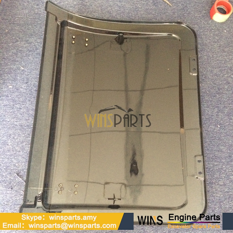 YN02C02002P1 原装<a href=//www.mentye.com target='_blank'>神钢挖掘机</a>驾驶室天窗SK250LC SK290LC-6E SK330LC-6E SK480LC-6E 挖掘机驾驶室窗户