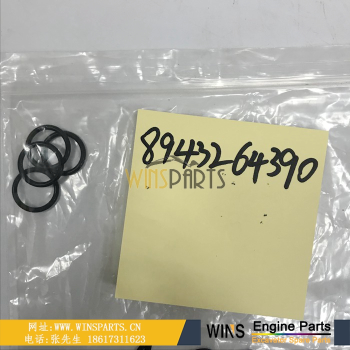 8-94326439-0 8-94326-439-0 8943264390 五十铃发动机喷油器喷油嘴O型圈垫片用于<a href=//www.mentye.com/riliwajueji.html target='_blank'>日立</a> EX30 EX35 EX40 EX75挖掘机配件