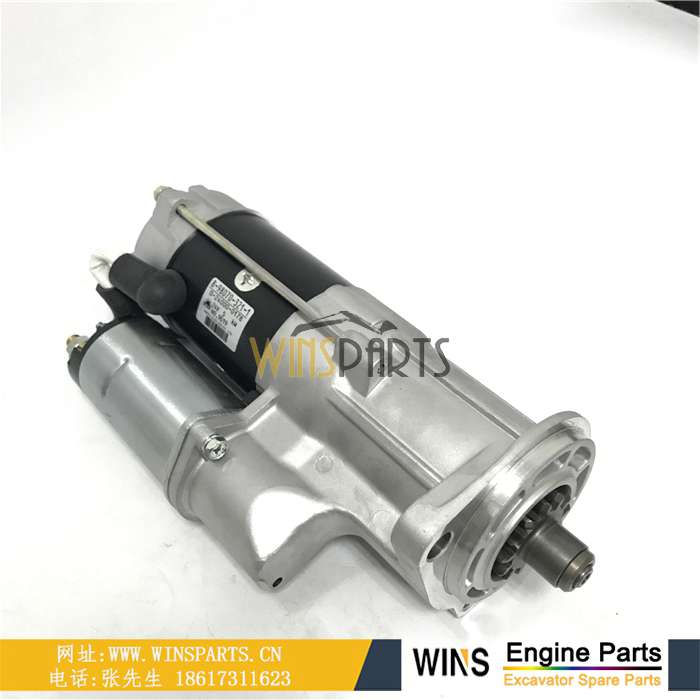 8-98070321-1 8980703211 0-24000-0178 五十铃 4HK1发动机启动马达 NIKKO 24V 5.0KW起动机用于<a href=//www.mentye.com/riliwajueji.html target='_blank'>日立</a>ZAX200-3 ZX210-3 ZX220-3 ZX240-3 挖掘机配件
