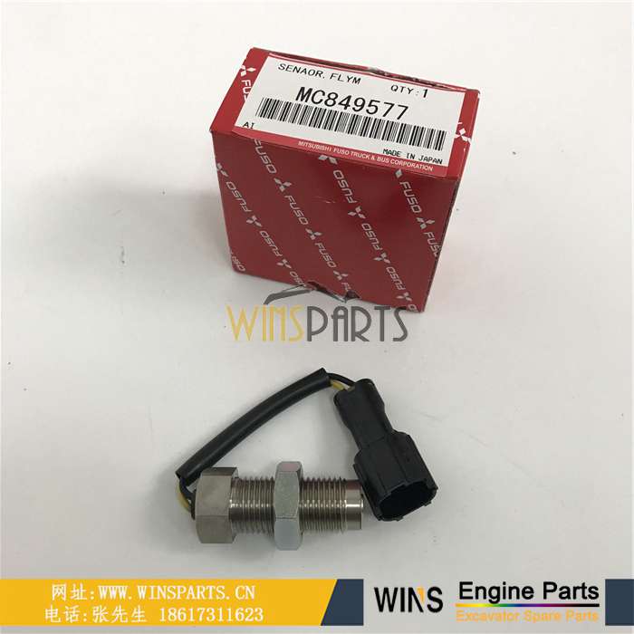 MC849577 VAMC849577 日本 <a href=//www.mentye.com/Engine-Mitsubishi.html target='_blank'>三菱</a> 6D22 6D34 6D24 6D31 6D16 发动机 飞轮 转速传感器用于神钢 三一 纽荷兰挖掘机配件