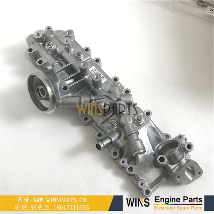 8980195141 8980195142 8-98019514-1 8-98019514-2 898019-5141 898019-5142 五十铃 4JJ1 机油散热器 散热器边盖 散热器芯 总成