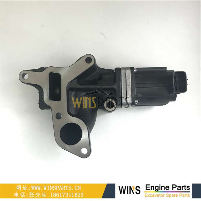 8-98238-259-1 8-987381-560-3 898238-2591 8987381-5603 原装日本五十铃 4JJ1 EGR 阀 EGR 排气阀门 用于日立 ZX110 ZX120 ZX130 约翰迪尔 135D 挖掘机配件