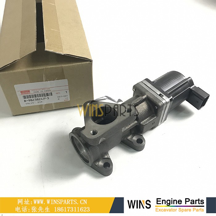 8-98001191-2 8-98179546-1 8-98001191-1 8-98001191-0 原装日本五十铃 4HK1发动机EGR阀总成 废气过滤阀 废气再循环阀用于<a href=//www.mentye.com/riliwajueji.html target='_blank'>日立</a>挖掘机配件