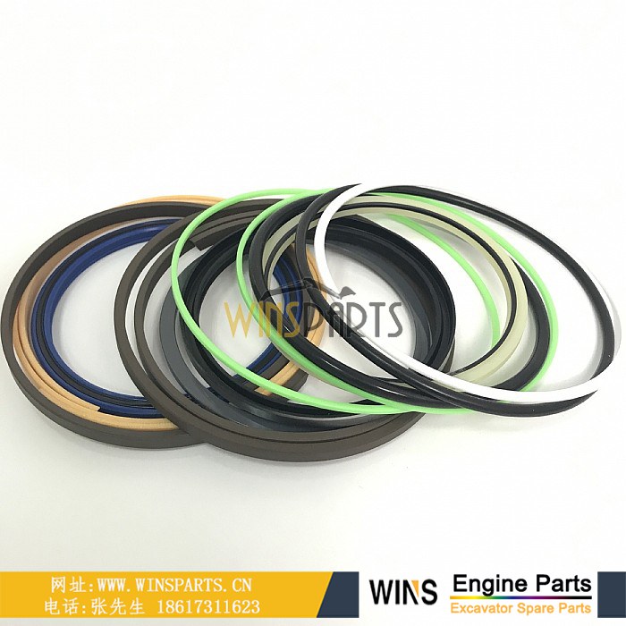 LC01V00005R300 LC01V00006R300 LC01V00001R300 挖斗油缸油封修理包 小臂 中臂 大臂 液压油缸密封圈 用于神钢 SK330LC-6E SK330LC挖机配件