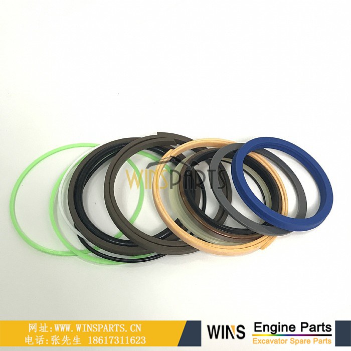 LS01V00003R300 LS01V00004R300 LS01V00001R300 挖斗油缸油封修理包 小臂 中臂 大臂 液压油缸密封圈 用于神钢SK480LC-6S SK480LC SK480LC-6 SK480LC-6E挖掘机配件