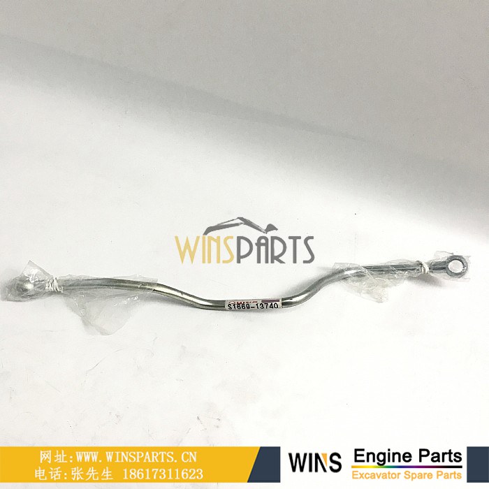 15407-E0110 VH15407E0110 日野J05E 增压器 机油管 铁管 用于神钢 SK200-8 SK210DLC-8 SK250-8 SK210LC-8 SK210D-8 挖掘机配件