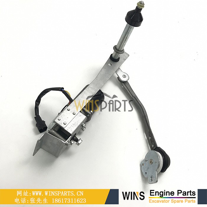 4369540 AT214054 <a href=//www.mentye.com/riliwajueji.html target='_blank'>日立</a>雨刮马达总成 雨刮臂 雨刮片用于日立EX100M-3 EX100M-5 EX120-5 EX120-3C ZX225US ZX240-3 约翰迪尔挖掘机配件