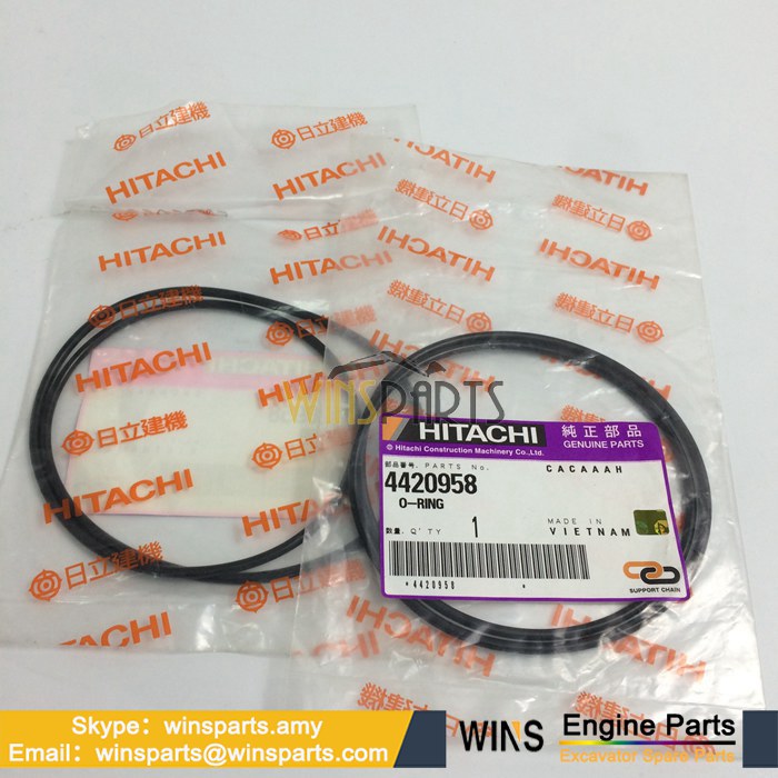 4420958 <a href=//www.mentye.com/riliwajueji.html target='_blank'>日立</a>行走马达 油封 密封圈 O型圈 橡胶圈 用于日立