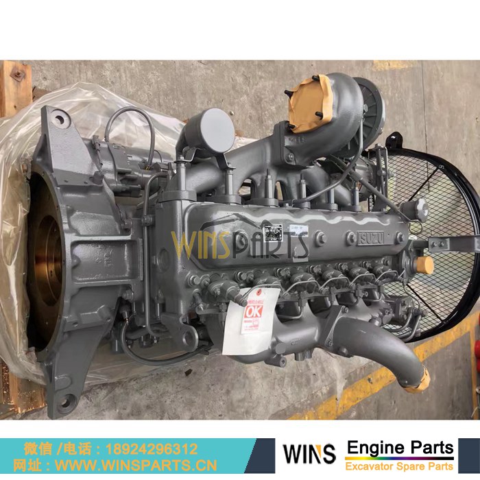 4408595 4489381 原装日本 五十铃 6BG1 6BG1-TRA CC-6BG1 TRP 6BG1T发动机总成用于<a href=//www.mentye.com/riliwajueji.html target='_blank'>日立</a>ZX200-3G ZX200-5G ZX210 ZX230 挖掘机配件