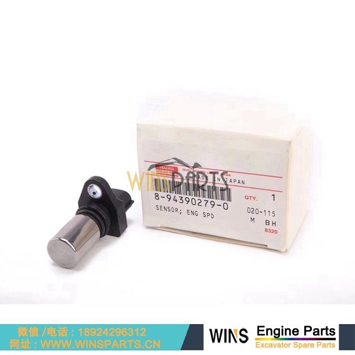 8-94390279-0 8943902790 8-94390-279-0 894390-2790 五十铃 6HK1 原装 发动机 曲轴 转速传感器 转速感应器用于<a href=//www.mentye.com/riliwajueji.html target='_blank'>日立</a>配件