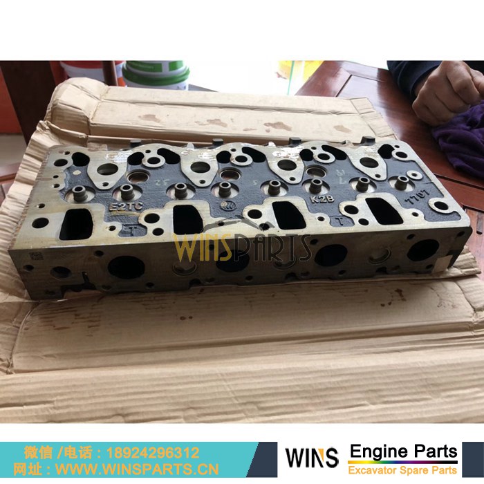 8-98030552-0 VI8980305520 8-9803-0552-0 8980305520 原装 五十铃4LE2 发动机缸盖总成用于神钢SK70 SK80 日立 ZX70-3 ZX80-3 挖掘机配件