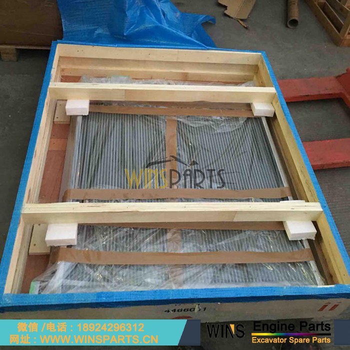 4466041 <a href=//www.mentye.com/riliwajueji.html target='_blank'>日立</a> 液压油冷却器 液压油散热器 用于 约翰迪尔 ZX500LC ZX470LC ZX450 ZX470R-5G 挖掘机 配件