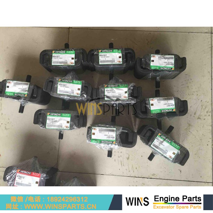 4709213 4641027 原装日立 五十铃 发动机 机脚胶 机脚垫 固定橡胶 用于 ZX200-3 约翰迪尔 200LC 挖掘机配件