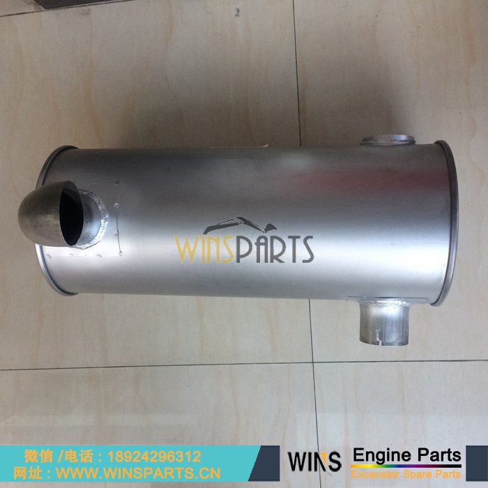 4332247 优质 五十铃6BG1 发动机 消声器 消音器 总成 用于<a href=//www.mentye.com/riliwajueji.html target='_blank'>日立</a> EX200-3 EX200LC-5 EX210LC-5 EX200-5 EX210H-5 挖掘机配件