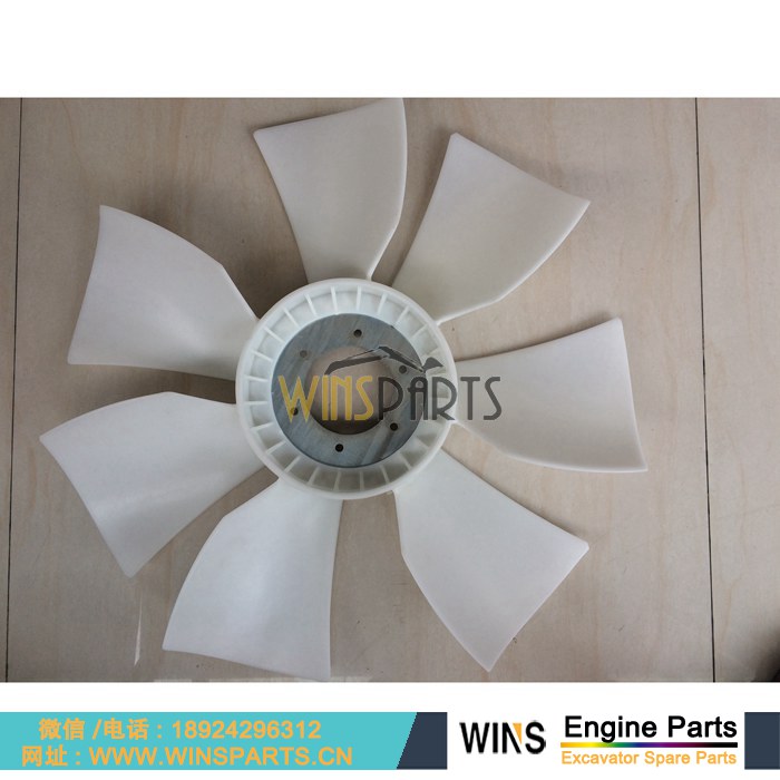 VH163063000A VHS163063000 16306-3000A S1630-63000 日野J05E发动机 风扇总成 冷却扇叶 用于神钢SK200-8 SK210-8 SK200-10 SK250-10挖掘机配件 