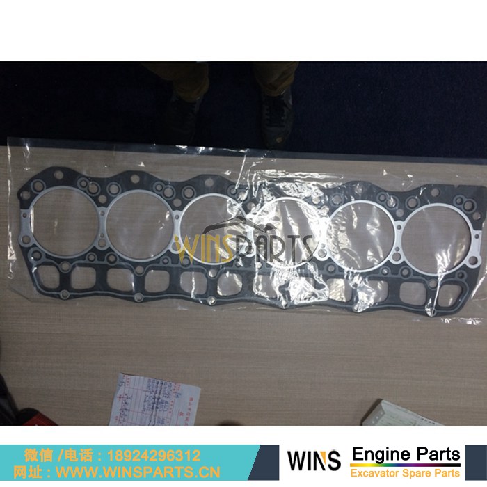 ME078707 VAME078707 原装 <a href=//www.mentye.com/Engine-Mitsubishi.html target='_blank'>三菱</a> 6D16T 6D16 发动机 缸垫 汽缸床 用于神钢 SK330LC-6E SK330-6E SK330LC 挖掘机配件