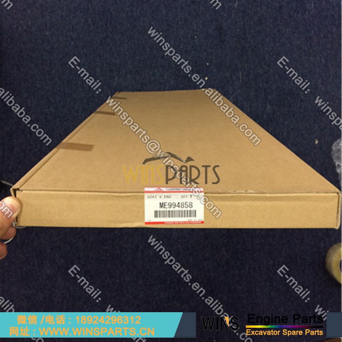 ME994858 ME995529 VAME995529 日本 原装 <a href=//www.mentye.com/Engine-Mitsubishi.html target='_blank'>三菱</a> 6D16T 6D16 发动机 油封修理包 缸床大修包用于神钢SK330-6E SK330LC-6 挖掘机配件