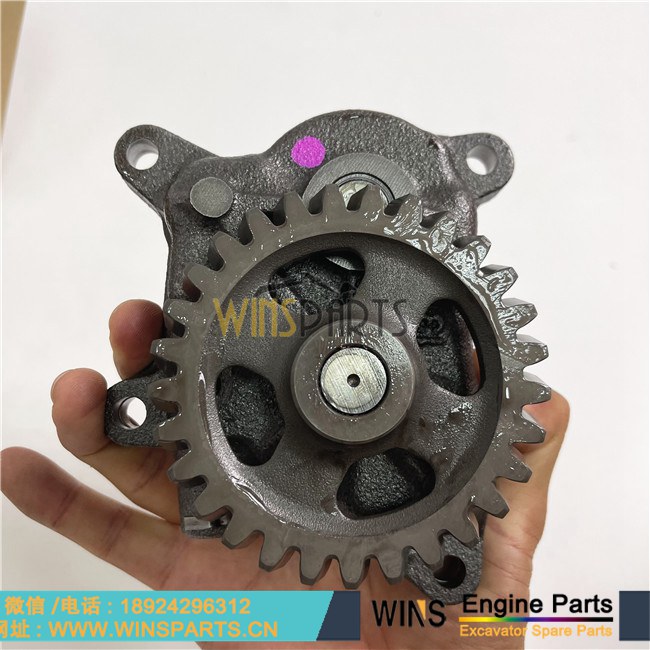 1-13100313-1 1-13100313-0 1131003131 1131003130 原装日本 五十铃6HK1T 6HK1 发动机 机油泵 输油泵 齿轮泵 用于日立 ZX330 ZX350 ZX330-3G ZX350K 挖掘机配件