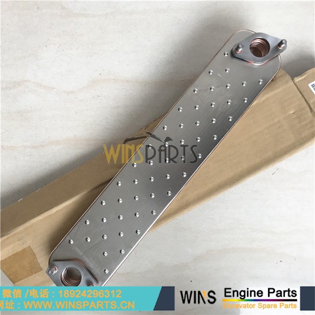 1-21723066-0 1217230660 1-21723-066-0 原装五十铃 6HK1T 6HK1 发动机机油散热器 芯 油散 用于日立 ZX330-3 ZX350-3 ZX330-5G ZX330 挖掘机配件