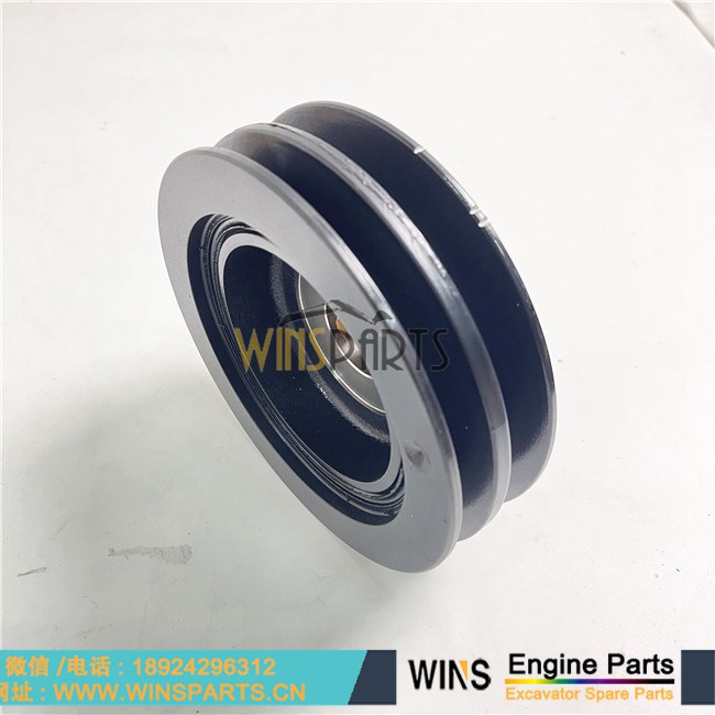 8944297460 VI8944297460 8-94429746-0 894429-7460原装 五十铃4JB1 4JC1发动机曲轴皮带轮 皮带槽用于神钢SK60 SK80 日立 斗山大宇DH55 S55V 挖掘机配件