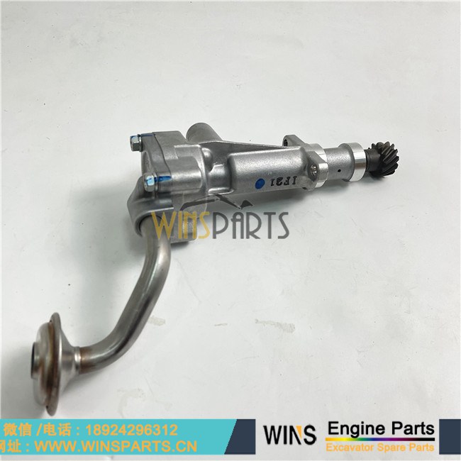 8973251570 8-97325157-0 L210-0081S 原装 五十铃 4JG1 4JG2 机油泵 日本TBK 油泵 带滤芯 用于日立 ZX70 ZX75 ZX80 神钢 SK70 SK80 挖掘机配件