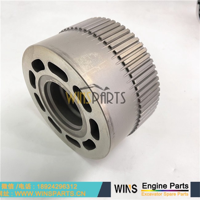 LC15V00023S040 行走马达 泵胆 液压马达 缸体 用于 神钢SK350-8 SK330-8 纽荷兰E385 E385C 挖掘机配件