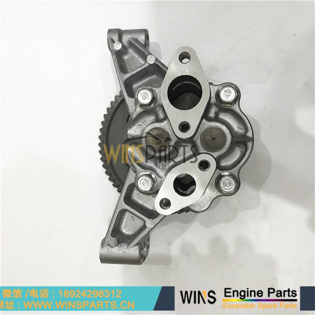 ME074345 ME074253 L220-0011M VAME074253 VAME074345 日本 三菱 6D16 6D15 发动机 TBK 机油泵 齿轮泵 油泵 用于神钢SK220LC SK330-6 SK330LC-6E SK290LC-6E 挖掘机配件