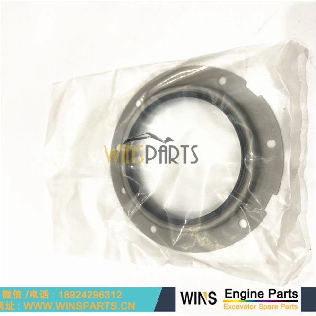 ME240010 VAME240010 日本原装三菱 6D34 6D31发动机 曲轴骨架油封 密封圈 NOK 油封用于神钢SK200-6 SK250LC-6E SK160LC SK210LC-6E SK200LC-6挖掘机配件