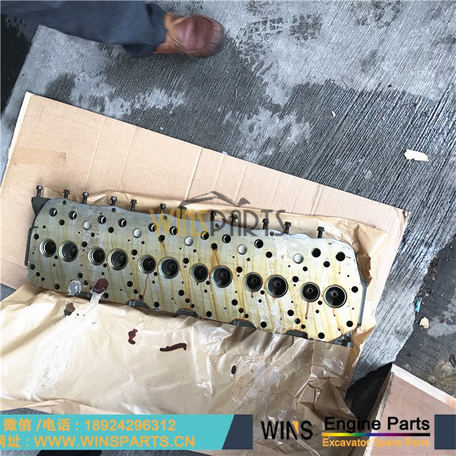 ME995531 ME990013 VAME995531 VAME990013 ME993502 VAME993502 ME991080 原装日本三菱 6D16T 6D16发动机 缸盖 总成用于神钢挖SK330LC-6E SK330-6 掘机配件