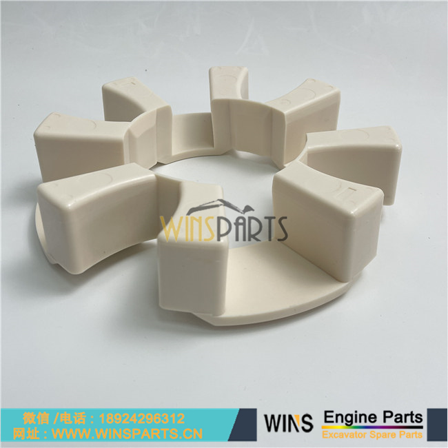 2418R605S1 2418R605S2 2418R605S3 原装 液压泵 连接胶 主泵 连接盘 花键 铝块 螺丝 连接总成用于神钢 SK330LC-6E SK350LC-8 SK300-2 SK330LC 挖掘机配件