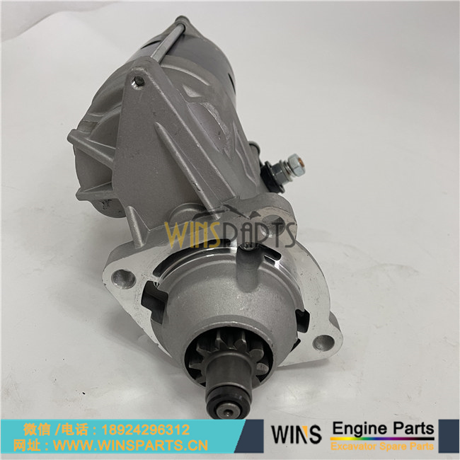 6738-82-6810 6736-81-4210 3957596 小松 6D107 S6D102E SAA6D107E 发动机 启动马达 起动机 用于小松 PC200LC-6 PC250LC-6 PC220LC-6 PC200LL-6 挖掘机配件