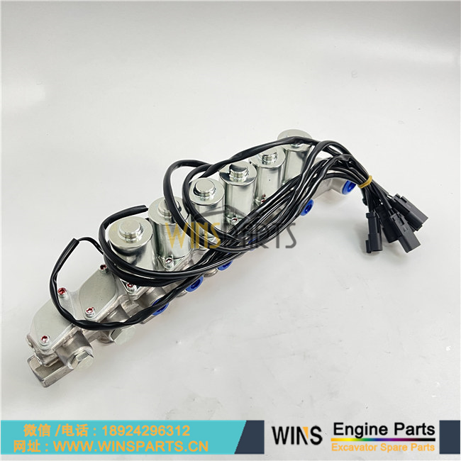 207-60-71311 207-60-71310 20Y-60-31211 20Y-60-31212 NY07493-10200 优质 原装 小松电磁阀总成 液压电磁阀组件 传感器用于小松PC350 PC350HD PC350LL PC360 PC390挖掘机配件