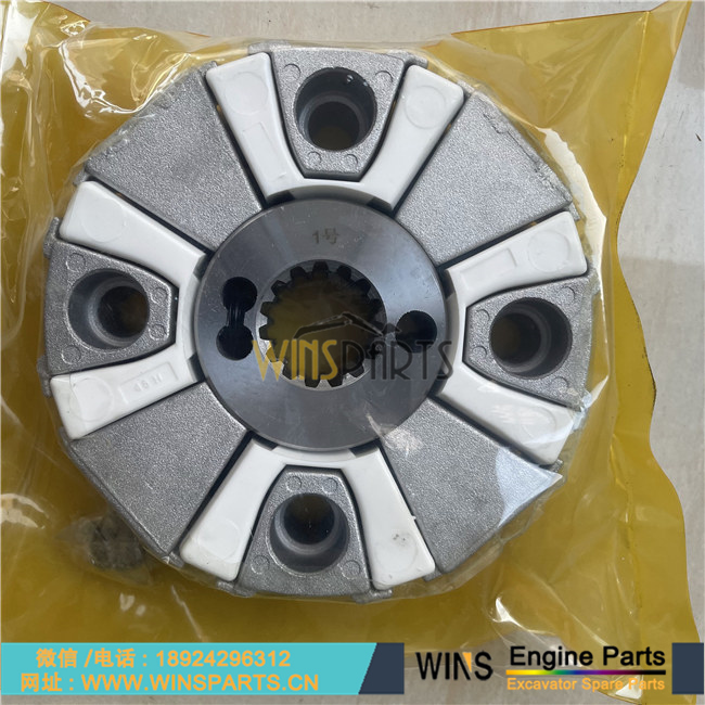 YB00000114 4641504 4671573 4702172 4463992 <a href=//www.mentye.com/riliwajueji.html target='_blank'>日立</a>液压泵 连接胶总成 联轴器 花键齿 铝块 螺丝 用于日立ZX130K-3 ZX135US ZX180LC ZX200 ZX200-3 ZX240-3 挖掘机配件