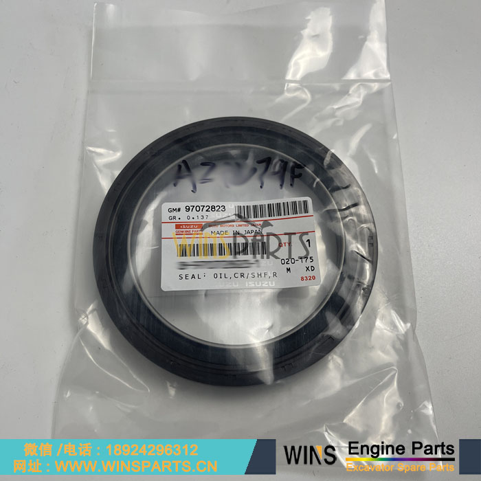 9-11611048-0 9-11613035-0 1-09600052-0 原装五十铃6BD1 4BD1 4BG1发动机 曲轴油封 曲前油封 曲后油封 密封圈用于日立 神钢挖掘机配件