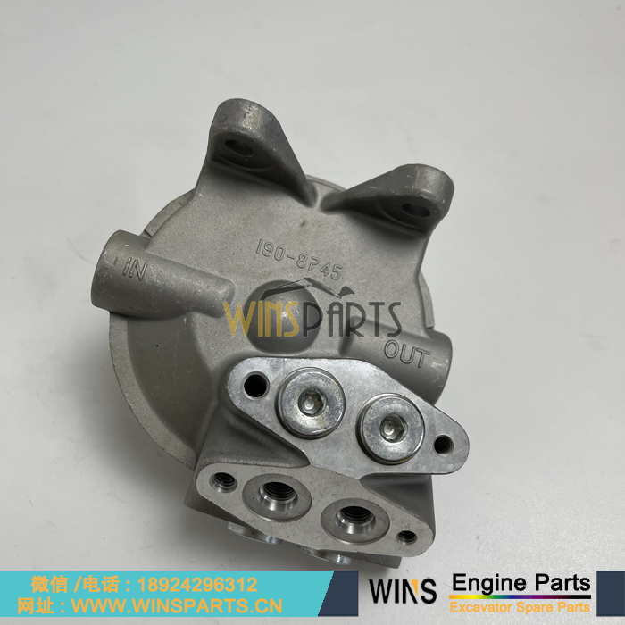 137-5541 105-2508 569-4546 137-5541 卡特滤芯座 柴油 输油泵 座子 滤芯座 手油泵座用于卡特彼勒E312C E312D 315D 314C E320D 挖掘机配件